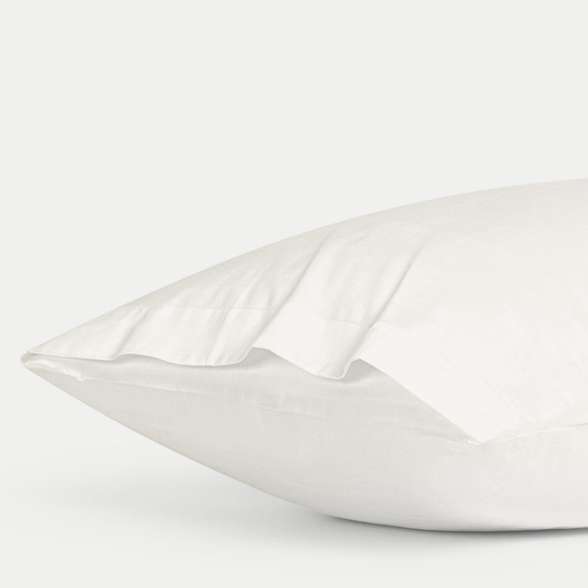 2er-Set Kissenbezüge Ägyptische Baumwolle Satin 400 TC | Cream