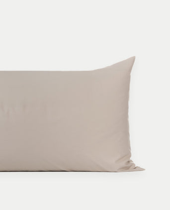 Kinder Kissenbezug Ägyptische Baumwolle Perkal 400TC Latte - Petit Hôtel