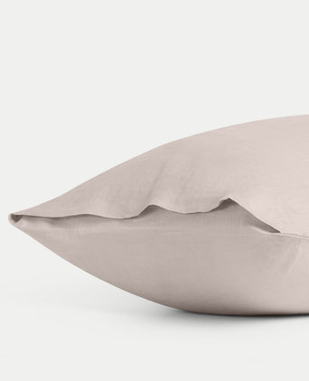 2er-Set Kissenbezüge Gewaschenes Leinen | Oat