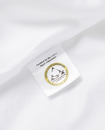 Kissenbezug Ägyptische Baumwolle Satin 400TC | Weiß