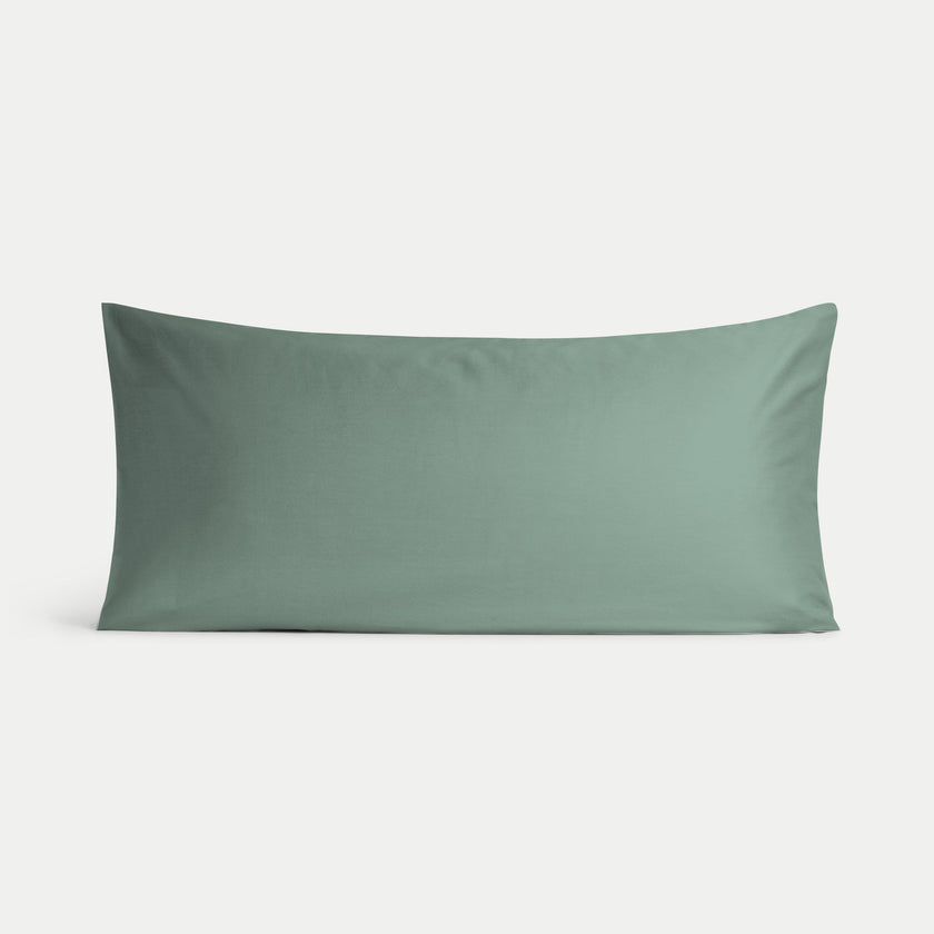 Kinder Kissenbezug Ägyptische Baumwolle Satin 400TC Sage Green - Petit Hôtel