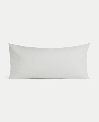 Kinder Kissenbezug Ägyptische Baumwolle Perkal 400TC Silver Grey - Petit Hôtel