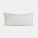 Kinder Kissenbezug Ägyptische Baumwolle Perkal 400TC Silver Grey - Petit Hôtel
