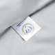 Kissenbezug Ägyptische Baumwolle Satin 400 TC | Silbergrau
