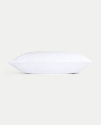 2er-Set Kissenbezüge Ägyptische Baumwolle Perkal 400 TC | Weiß