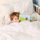 Kinder Bettwäsche Set Ägyptische Baumwolle Perkal 400TC Chalk White - Petit Hôtel