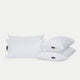 2x Daunenkopfkissen 50x90 cm + 2x Mikrofaser-Bodykissen 60x90 cm