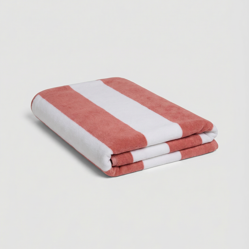 DOUXE Hotel Strandtuch Faded Coral 100x180 cm