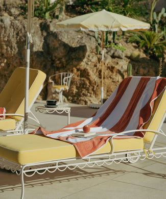 DOUXE Hotel Strandtuch Faded Coral 100x180 cm