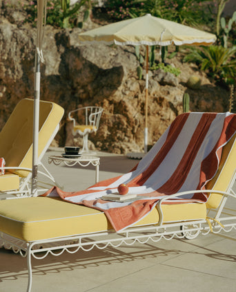 DOUXE Hotel Strandtuch Faded Coral 100x180 cm