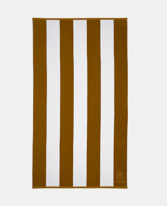 DOUXE Hotel Strandtuch Mustard 100x180 cm