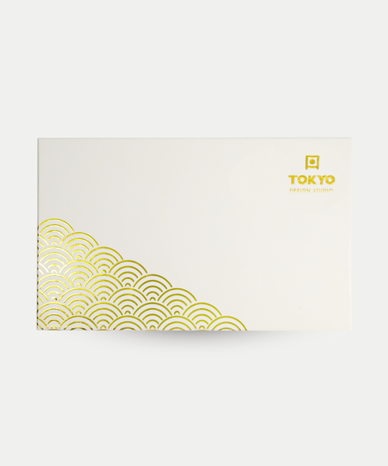 Tokyo Design Studio – Nippon White Gold Rim Espresso-Set (18-teilig)