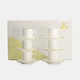 Tokyo Design Studio – Nippon White Gold Rim Espresso-Set (18-teilig)