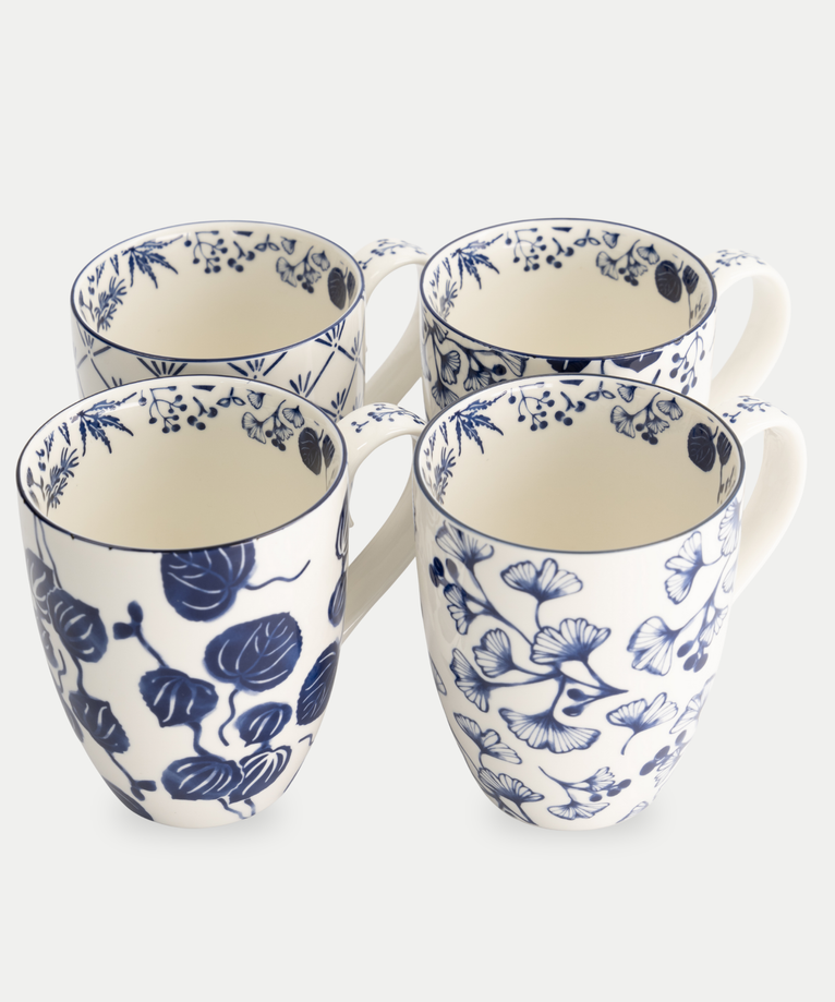 Tokyo Design Studio – Flora Japonica Tassen-Set (4-teilig)
