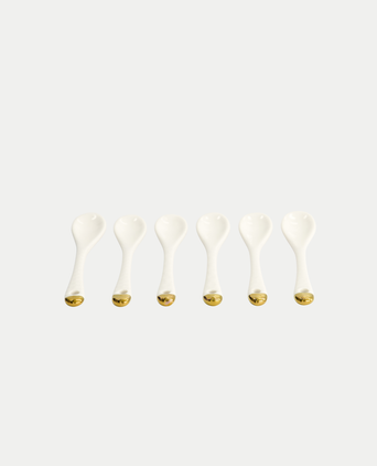 Tokyo Design Studio – Nippon White Gold Rim Tassen- und Untertassen-Set Star Lines (8-teilig)