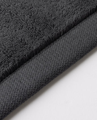Gästehandtücher Zero-Twist-Baumwolle 30x30 cm (4 St.) | Anthrazit