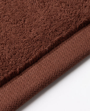 Gästehandtücher Zero-Twist-Baumwolle 30x30 cm (4 St.) | Chestnut