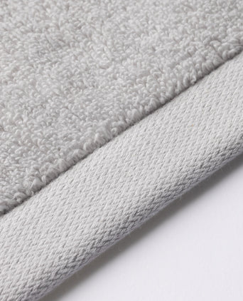 Gästehandtücher Zero-Twist-Baumwolle 30x30 cm (4 St.) | Silbergrau