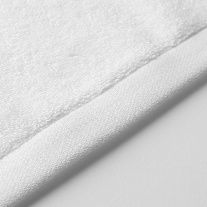 2x Handtuch Zero-Twist Baumwolle 70x140 cm | Weiß