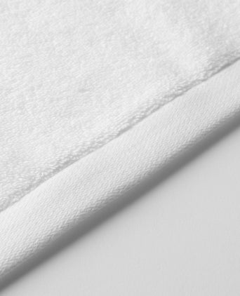 Gästehandtücher Zero-Twist-Baumwolle 30x30 cm (4 St.) | Weiß