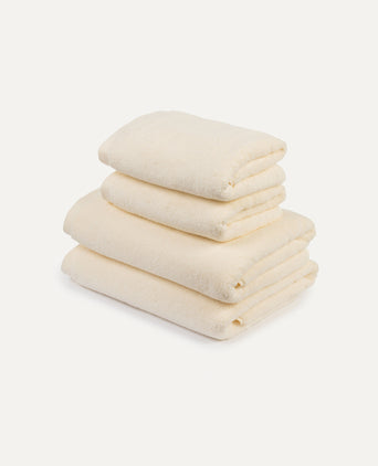 Handtuchset Essential (4 st.) | Cream