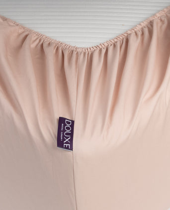 Spannbetttuch Ägyptische Baumwolle Perkal 400TC | Blush Pink