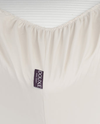 Bettwäsche Set & Spannbettlaken aus Perkal | Chalk White