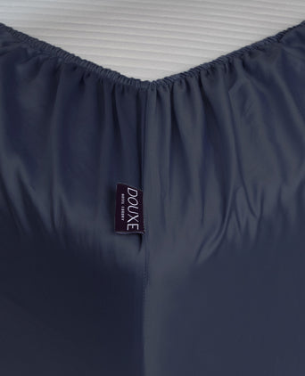 Spannbettlaken Ägyptische Baumwolle Satin 400TC | Harbour Blue | Outlet
