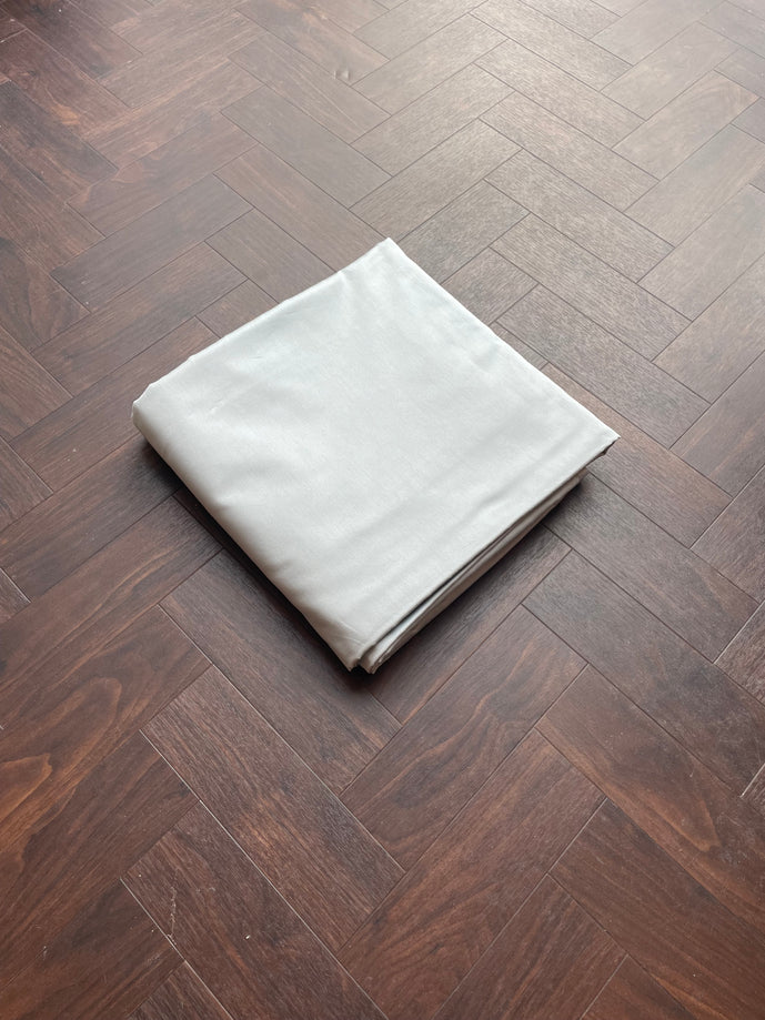 Bettbezug Perkal 400TC | Silbergrau | Outlet