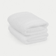 Gastendoekje zero-twist katoen 40x60 cm (2 st.) | Wit