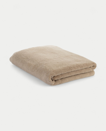 Handdoek zero-twist katoen 100x150 cm | Latte
