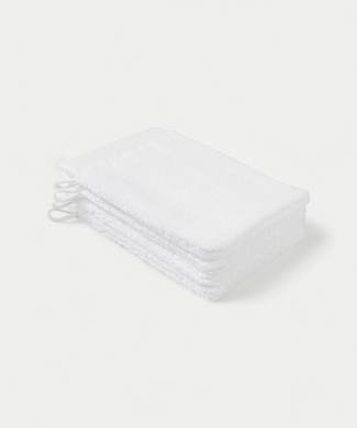 Washandje Wit 16x21 cm | 4 stuks