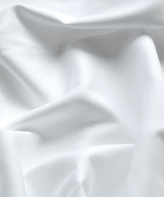 Bettlaken Ägyptische Baumwolle | Perkal 400 TC | Weiß